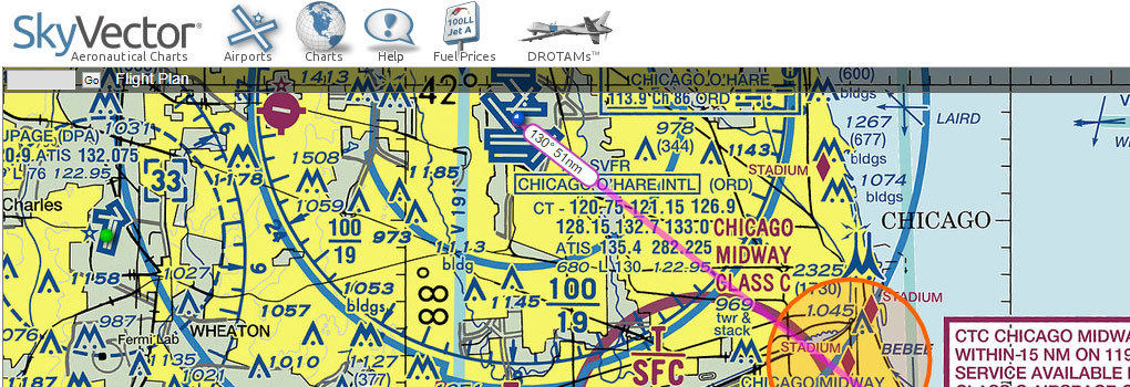 Online Aeronautical Charts