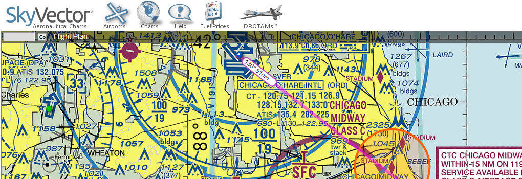 Online Flight Charts