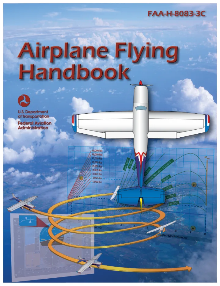 Cover of the Airplane Flying Handbook