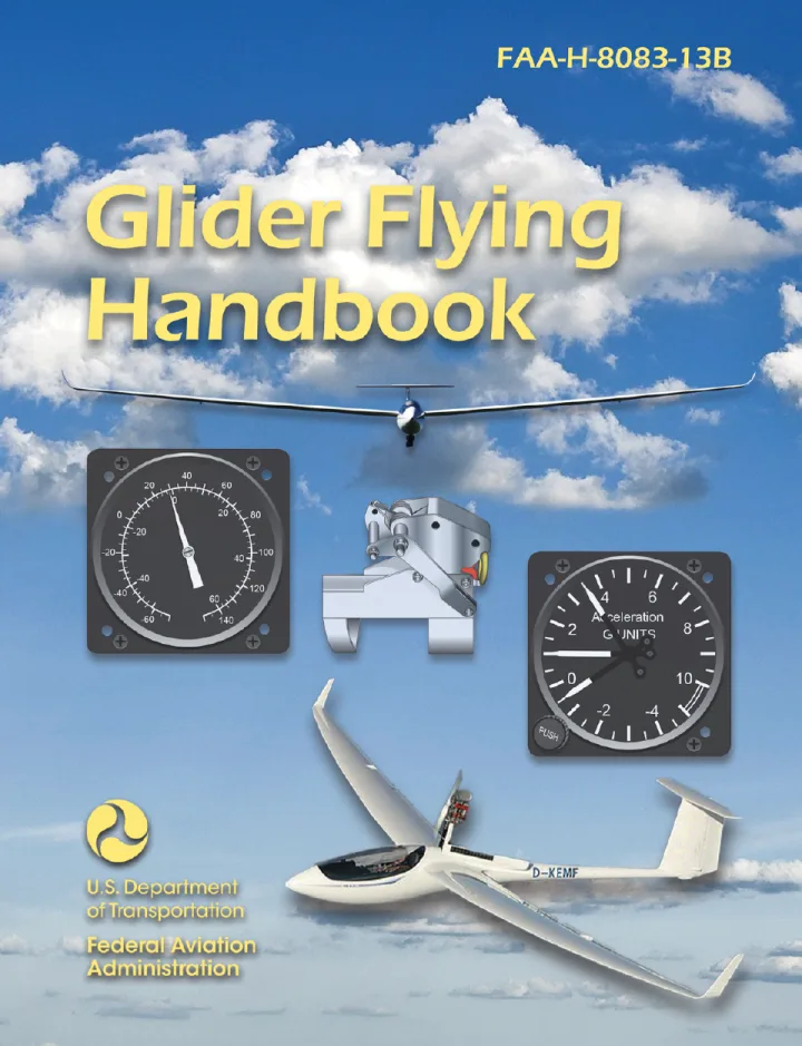 Cover of Glider Flying Handbook