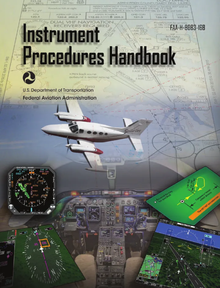 Cover of Instrument Procedures Handbook