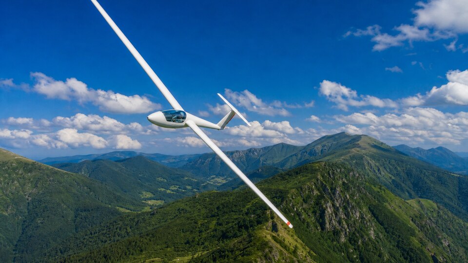 Glider soaring training