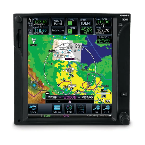 Original Garmin GTN 750 touchscreen flight navigator